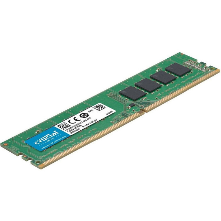 رم دسکتاپ کروشیال DDR4 تک کاناله 8 گیگابایت 3200 مگاهرتز CL22 U-DIMM ولتاژ 1.2 ولت مدل PC4-25600