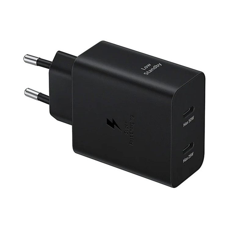 شارژر دیواری 50 وات سامسونگ مدل EP-T5020XBEGWW به همراه کابل USB-C