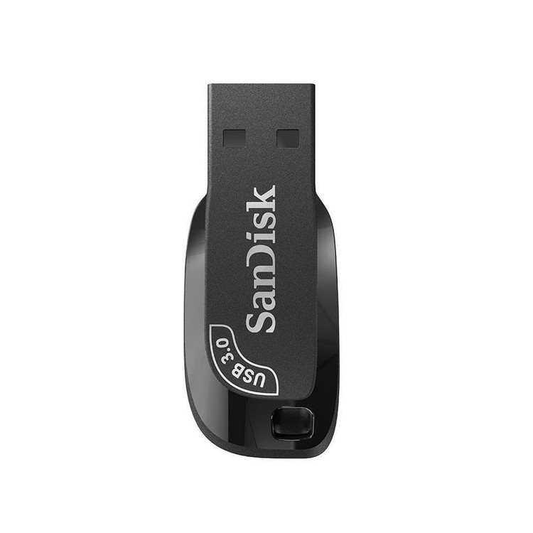 فلش مموری 64 گیگابایت سن دیسک مدل ULTRA SHIFT CZ410 با رابط USB 3.1، سرعت خواندن 100 مگابایت بر ثانیه، نرمافزار امنیتی SanDisk SecureAccess و بازیابی فایل RESCUEPRO Deluxe، مناسب ضبط خودرو و تلویزیون