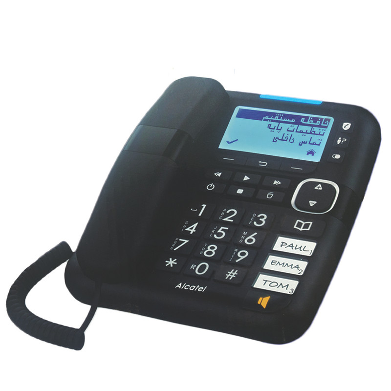 تلفن با سیم آلکاتل مدل XL785 Combo Voice FR به همراه 1 عدد گوشی بی سیم