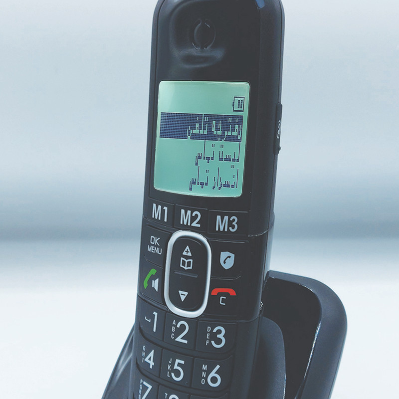 تلفن با سیم آلکاتل مدل XL785 Combo Voice FR به همراه 1 عدد گوشی بی سیم