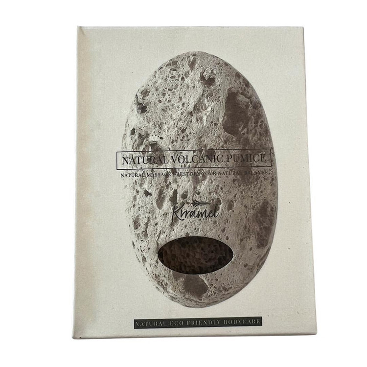 سنگ پا کارامل مدل NATURAL VOLCANIC PUMICE کد NX-0234