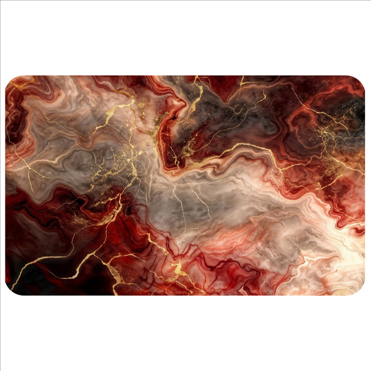 پادری مدل رویه مخمل طرح سنگ کد D.257 سایز 75*45 سانتی متر مناسب برای فضای داخلی مجموعه دو عددی