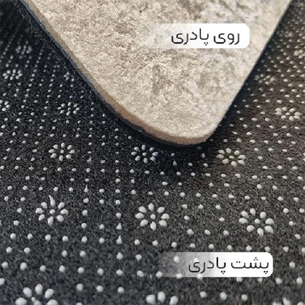 پادری مدل رویه مخمل طرح سنگ کد D.257 سایز 75*45 سانتی متر مناسب برای فضای داخلی مجموعه دو عددی