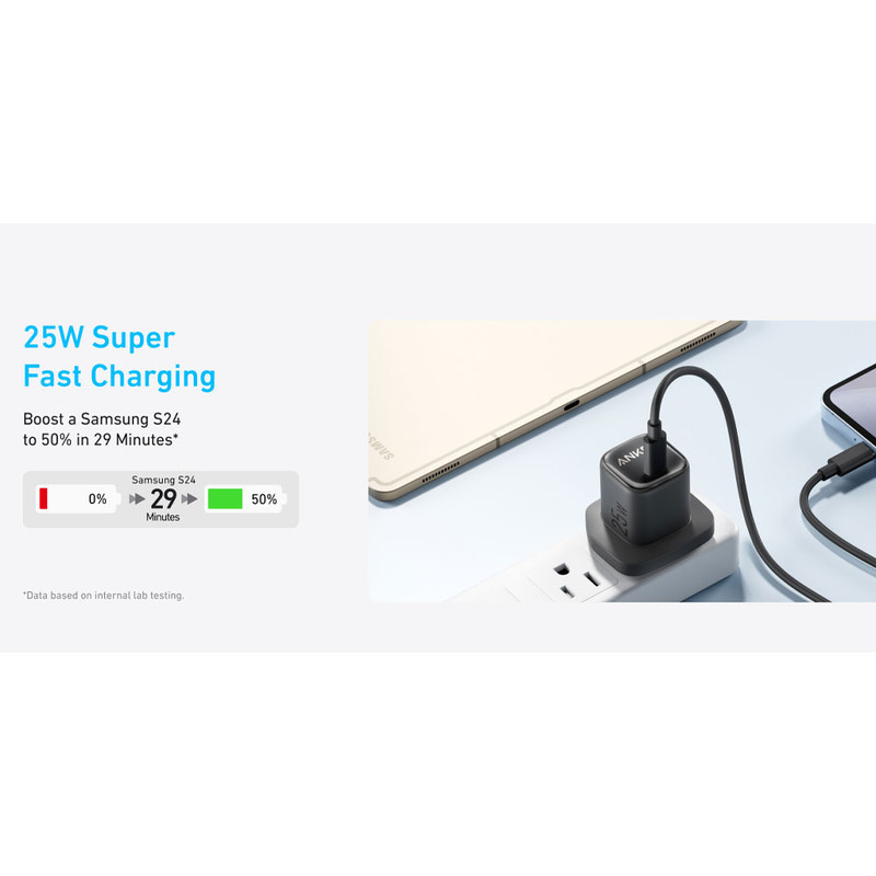 شارژر دیواری 25 وات انکر مدل A2656