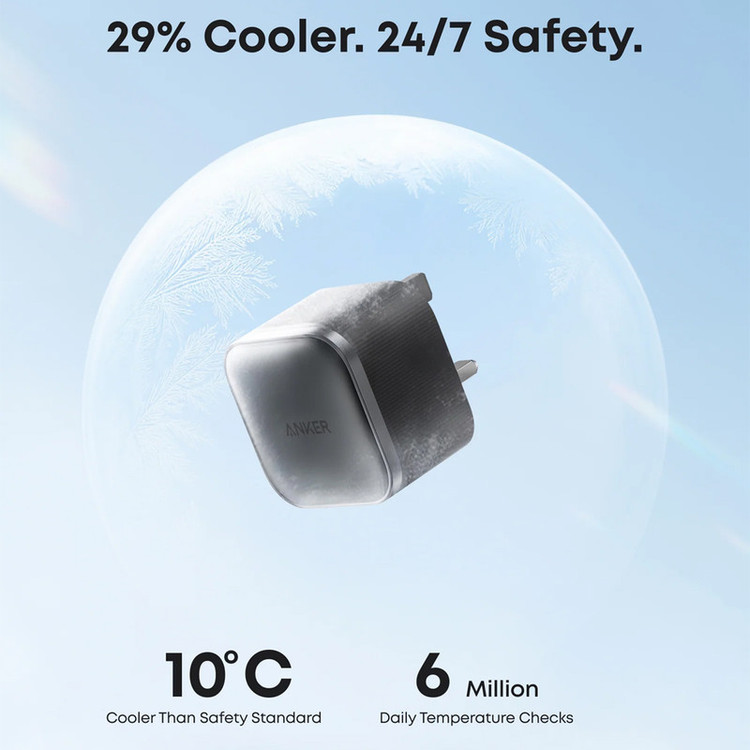 شارژر دیواری 45 وات انکر مدل A2692 به همراه کابل تبدیل USB-C