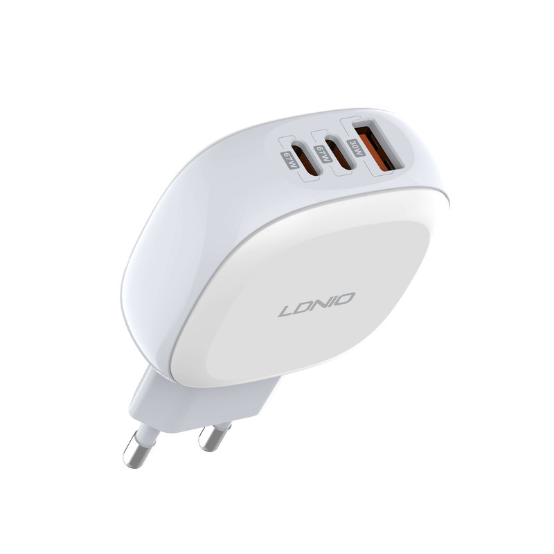 شارژر دیواری 67 وات الدینیو مدل Q3611 با کابل تبدیل USB-C