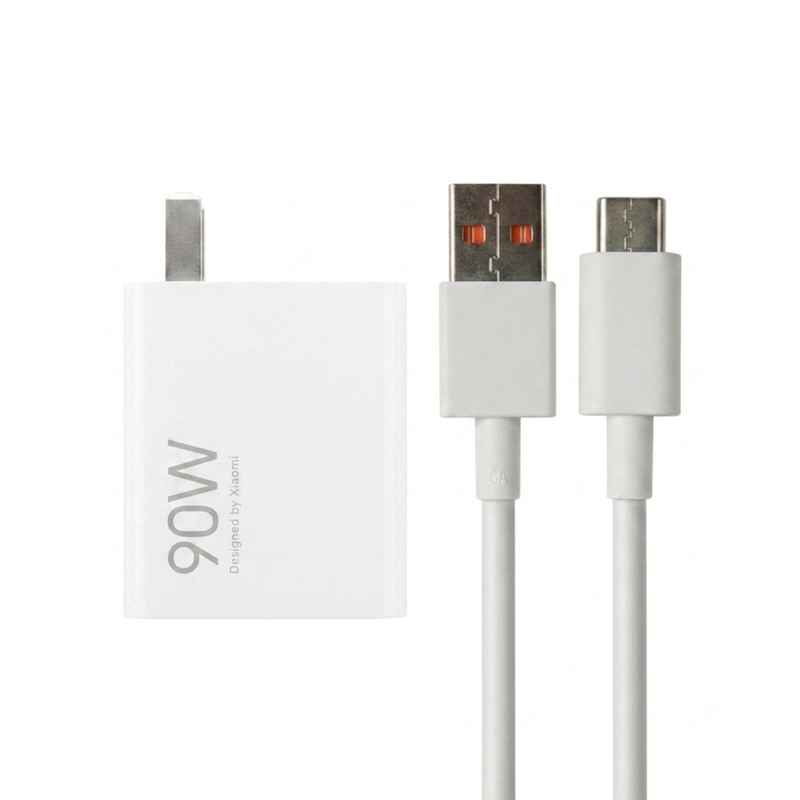 شارژر دیواری 90 وات مدل MDY-14-EC همراه کابل تبدیل USB به USB-C