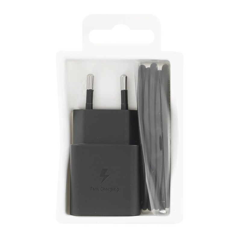 شارژر دیواری 15 وات سامسونگ مدل EP-T1510 به همراه کابل تبدیل USB-C