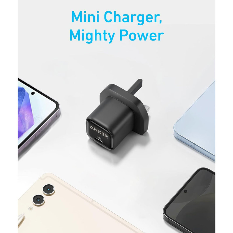 شارژر دیواری 25 وات انکر مدل A2656 به همراه کابل USB-C به طول 1.5 متر