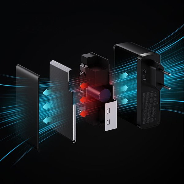 شارژر دیواری 140 وات باسئوس مدل GaN5 Pro