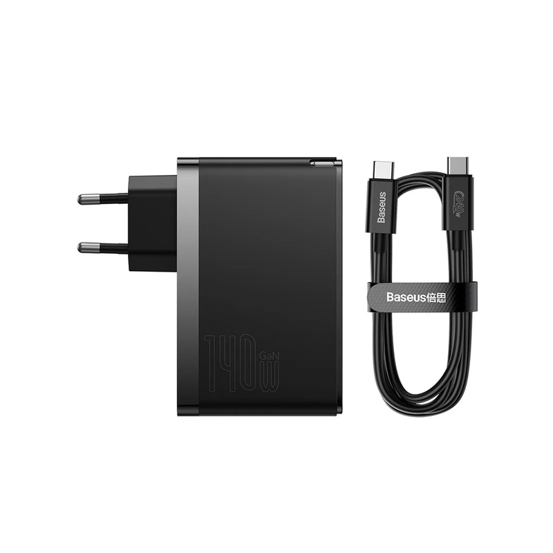 شارژر دیواری 140 وات باسئوس مدل GaN5 Pro