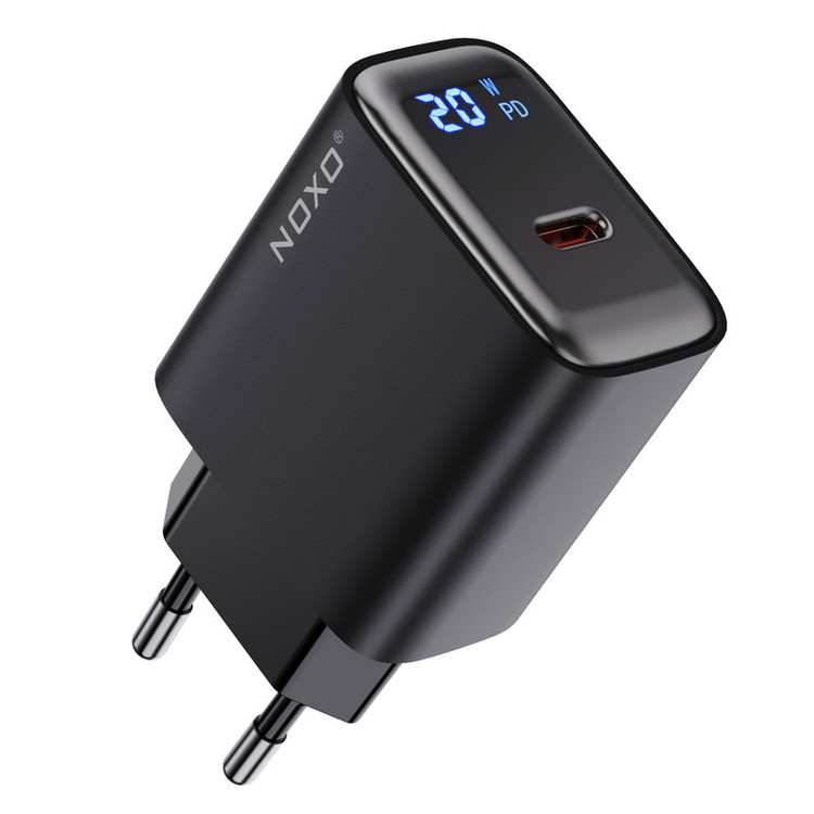 شارژر دیواری 20 وات نوکسو مدل CHN-5 به همراه کابل USB-C / لایتنینگ