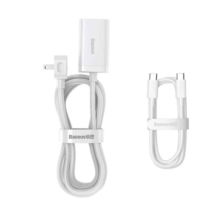شارژر رومیزی باسئوس مدل Desktop Fast 65W به همراه کابل USB-C