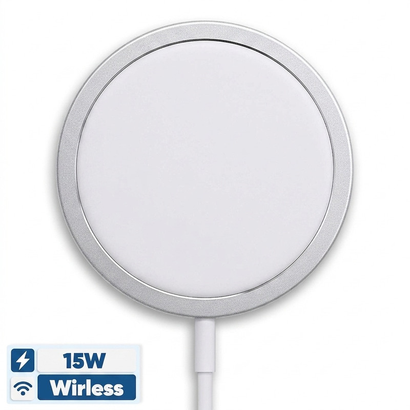 شارژر بی سیم 15وات اپل مدل MagSafe