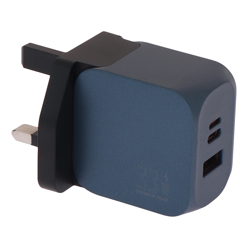 شارژر دیواری 33 وات 3 پورت چیترون مدل C5 Gan به همراه کابل USB-C