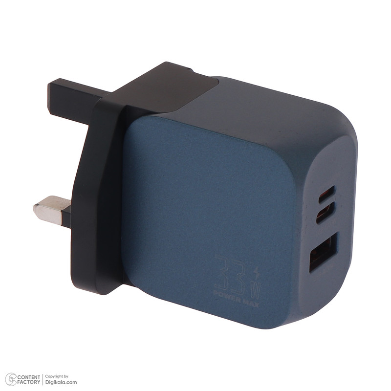 شارژر دیواری 33 وات 3 پورت چیترون مدل C5 Gan به همراه کابل USB-C