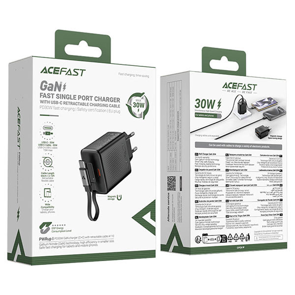 شارژر دیواری 30 وات ایس فست مدل A110