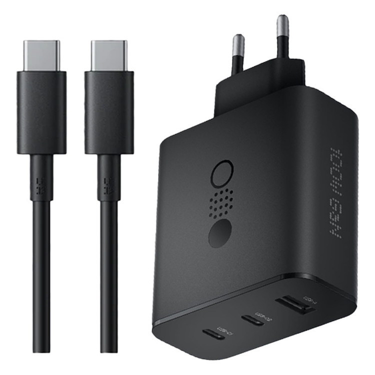 شارژر دیواری 100 وات سه پورت ناتینگ مدل CMF Power GaN به همراه کابل USB-C طول 1.5 متر