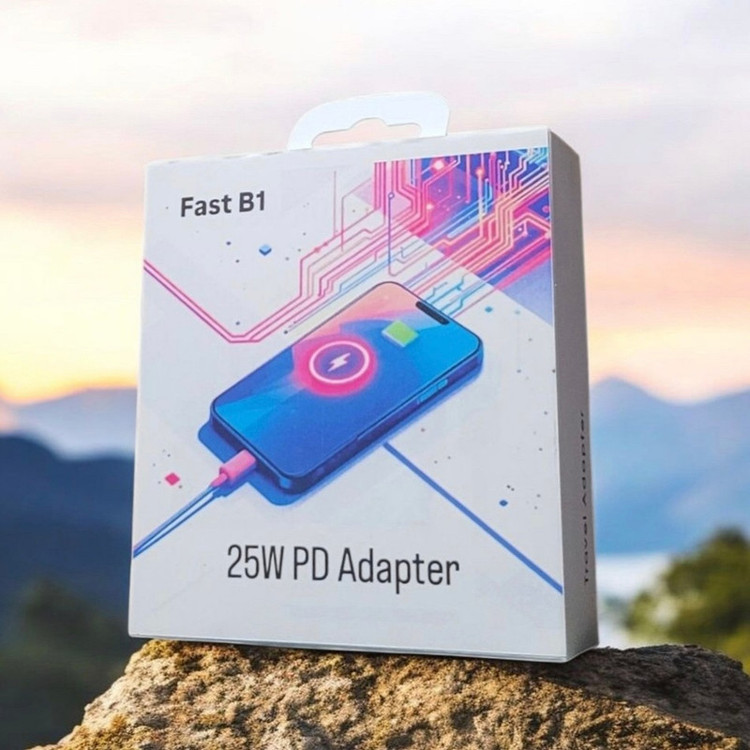 شارژر دیواری 25 وات مدل FAST β1 به همراه کابل USB-C