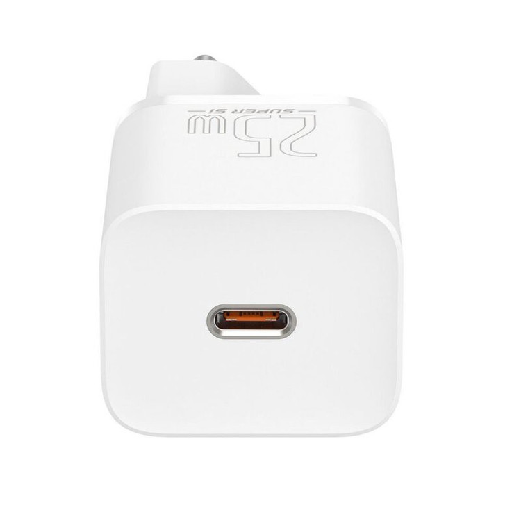 شارژر دیواری 25 وات باسئوس مدل CCCJG25CE به همراه کابل USB-C