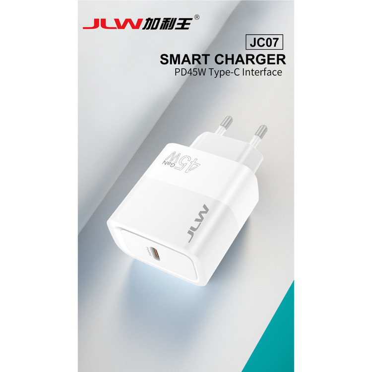 شارژر دیواری 45 وات جی ال وی مدل JC07 45W