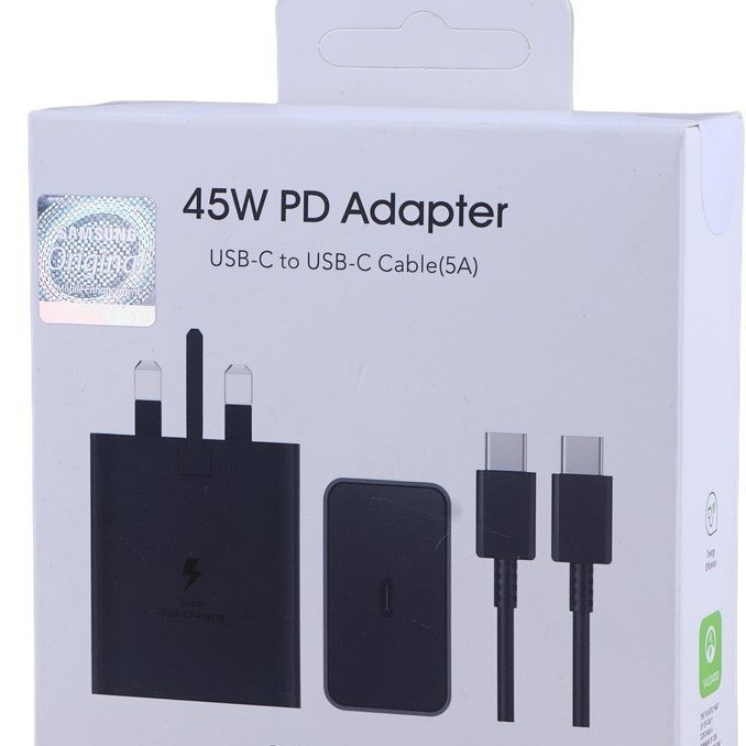 شارژر دیواری 45 وات مدل EP-T4511 به همراه کابل تبدیل USB-C