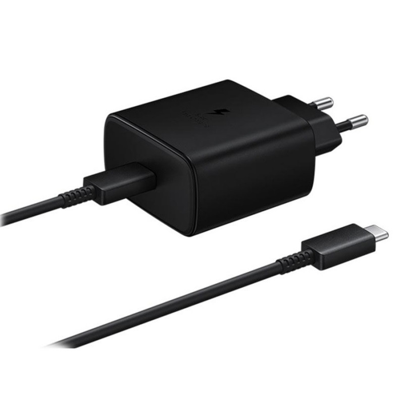 شارژر دیواری مدل 45 وات Turbo-Super Fast به همراه کابل تبدیل usb-c
