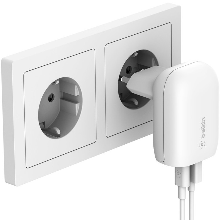 شارژر دیواری بلکین مدل WCB007vfWH BOOST CHARGE