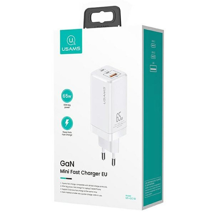 شارژر دیواری 65 وات یوسمز مدل US-CC110