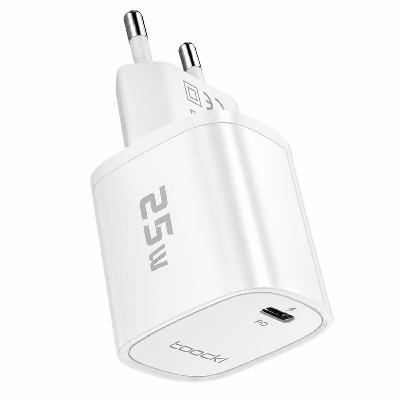 شارژر دیواری ۲۵ وات توکی مدل Galaxy-A14