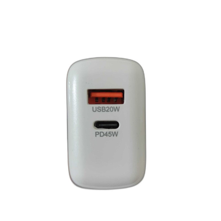 شارژر دیواری 45 وات 2 پورت ادونس مدل A-K1