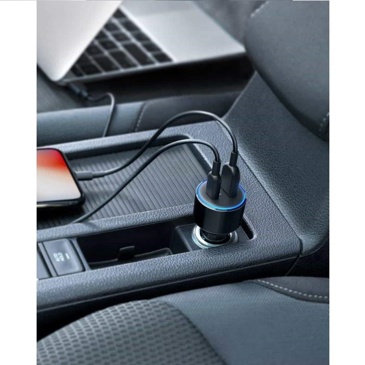 شارژر فندکی انکر مدل A2229 PowerDrive Speed plus 2