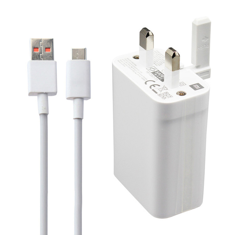 شارژر دیواری شیائومی مدل Redmi Note 10S به همراه کابل تبدیل USB-C