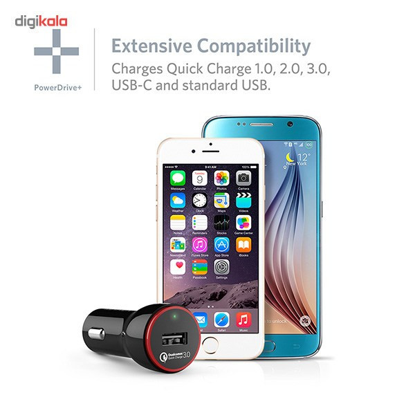 شارژر فندکی انکر مدل A2210 PowerDrive Plus