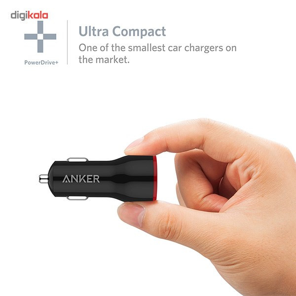 شارژر فندکی انکر مدل A2210 PowerDrive Plus