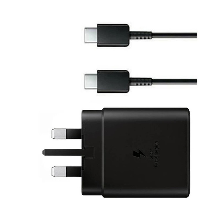 شارژر دیواری 45 وات مدلsam fast ep-ta845fat به همراه کابل تبدیل USB-C