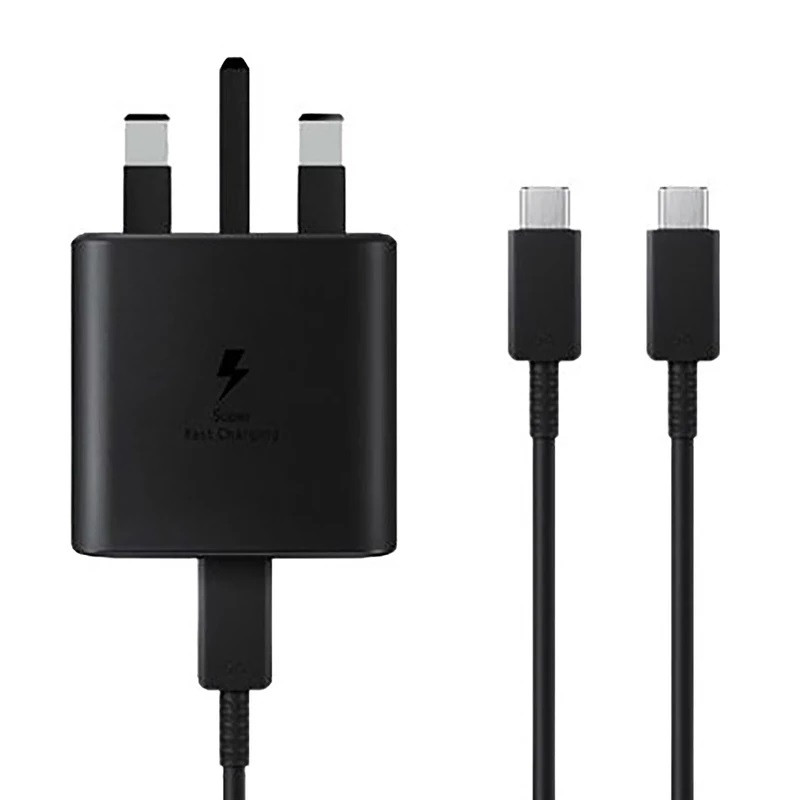 شارژر دیواری 45 وات مدلsam fast ep-ta845fat  به همراه کابل تبدیل USB-C