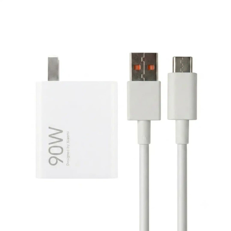 شارژر دیواری 90 وات مدل MDY-14-EV به همراه کابل تبدیل  USB به USB-C