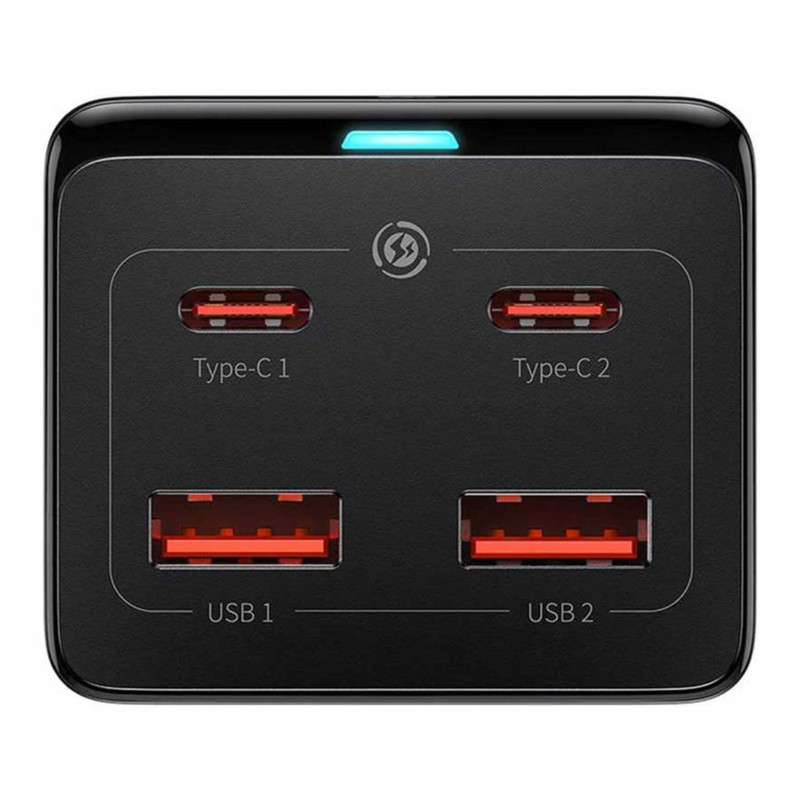 شارژر رومیزی 100 وات بیسوس مدل CCGAN100-1ACE به همراه کابل USB-C