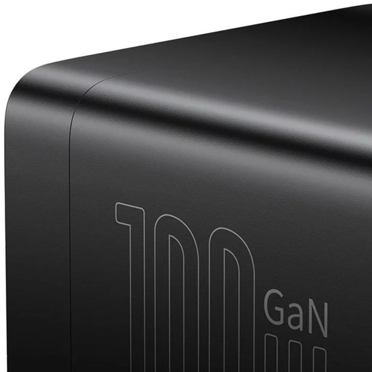 شارژر رومیزی 100 وات بیسوس مدل CCGAN100-1ACE به همراه کابل USB-C