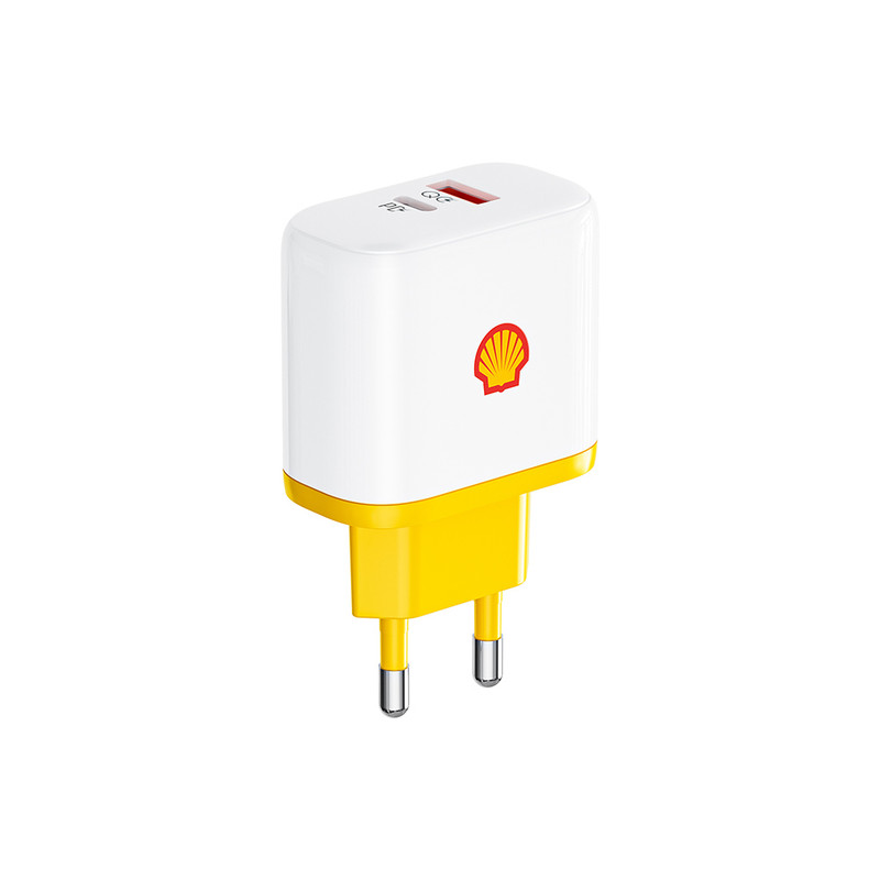 شارژر دیواری 45 وات شل مدل SWC15 به همراه کابل USB-C