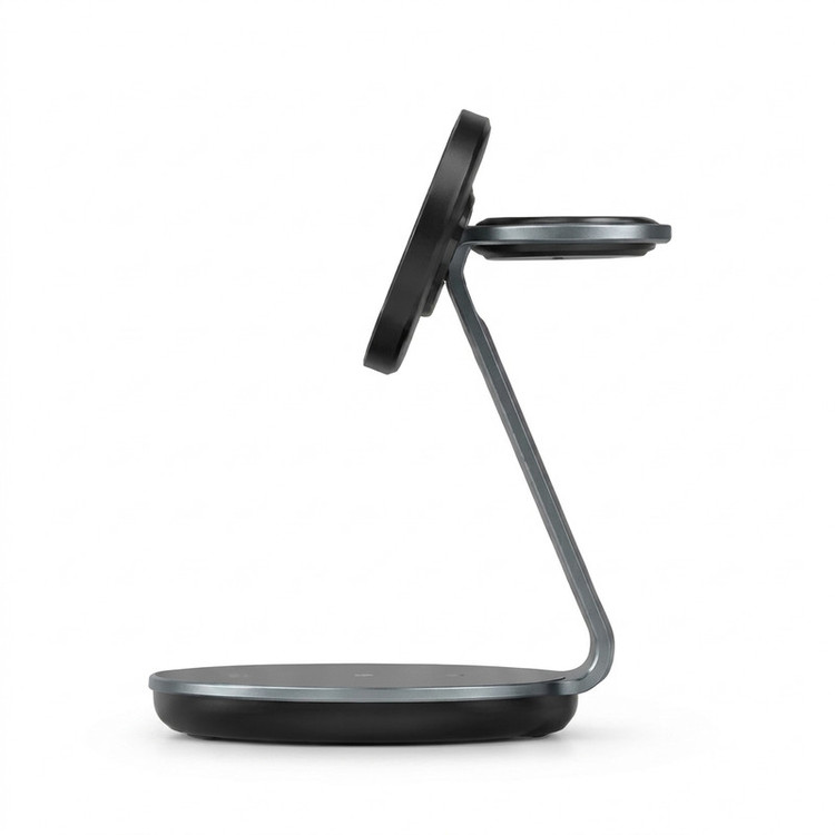 شارژر بی سیم 15وات 3پورت مدل 2371 به همراه کابل USB_C