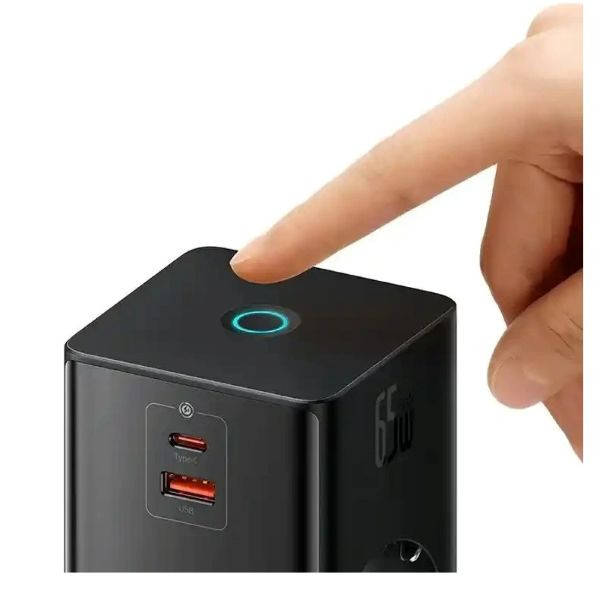 شارژر رومیزی 65 وات بیسوس مدل 65W PowerCombo Tower
