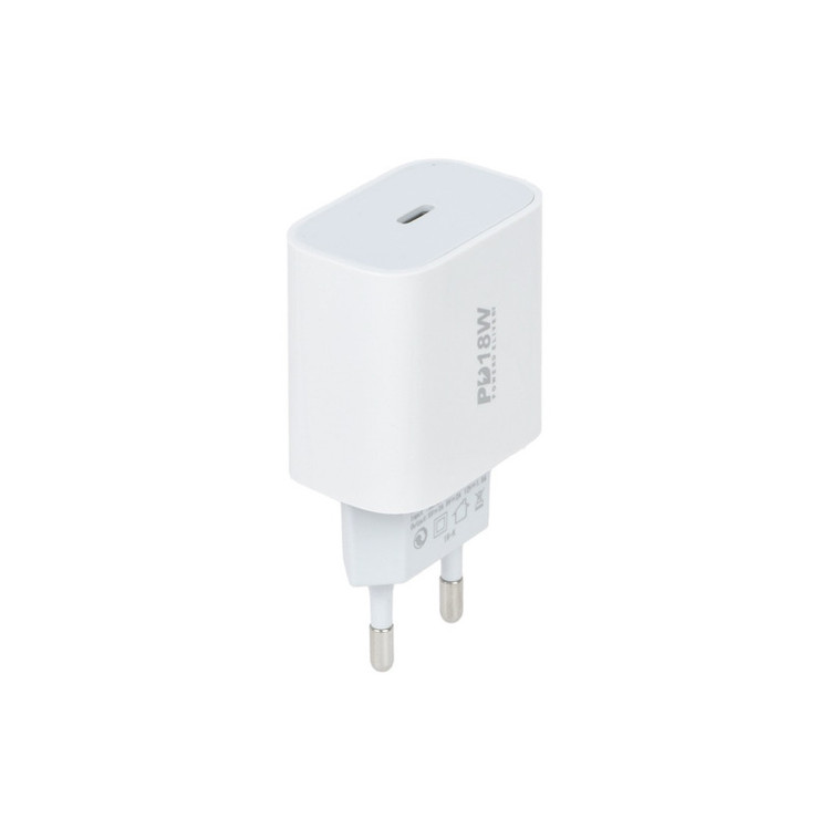 شارژر دیواری 18 وات ترانیو مدل P12-C به همراه کابل تبدیل USB-C