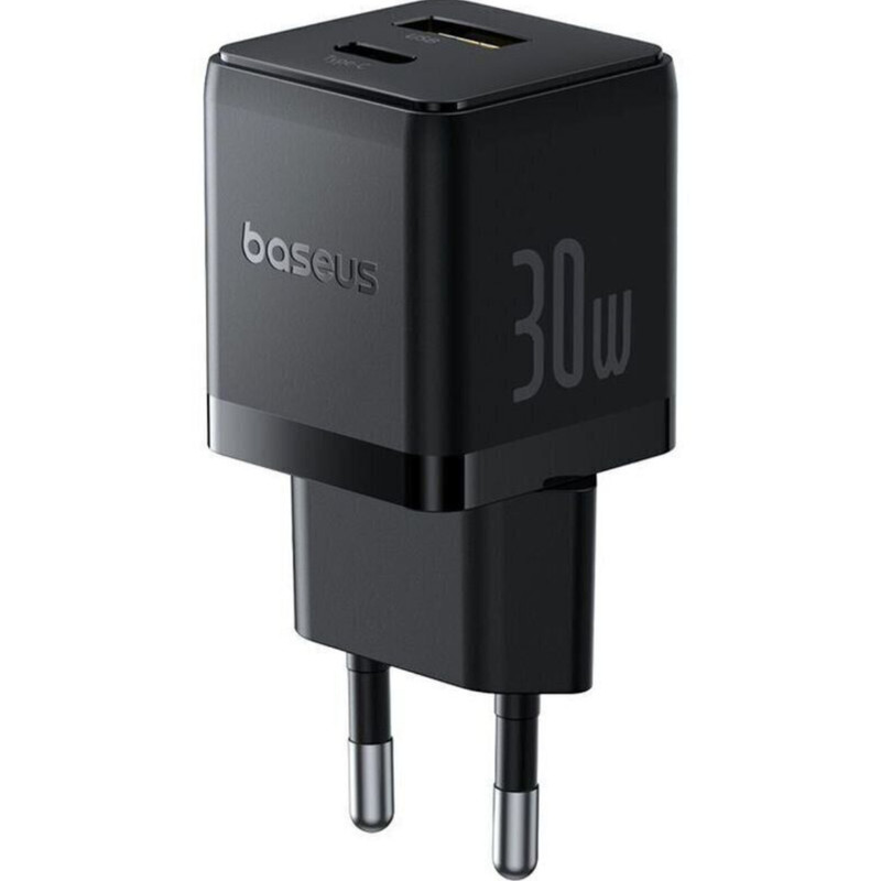 شارژر دیواری 30 وات بیسوس مدل Palm 30W به همراه کابل USB-C