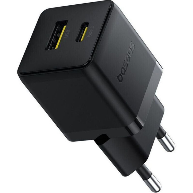 شارژر دیواری 30 وات بیسوس مدل Palm 30W به همراه کابل USB-C