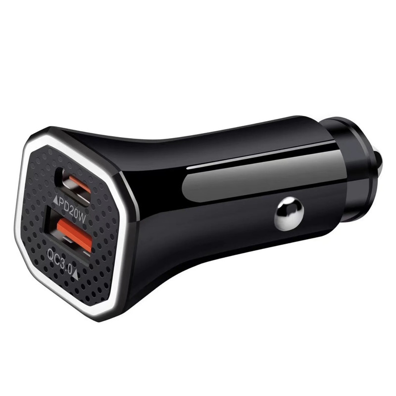 شارژر فندکی 38 وات دو پورت هاگوجو مدل SD2670