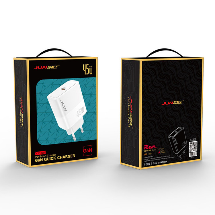 شارژر دیواری 45 وات جی ال وی مدل S25 Ultra به همراه کابل تبدیل USB-C