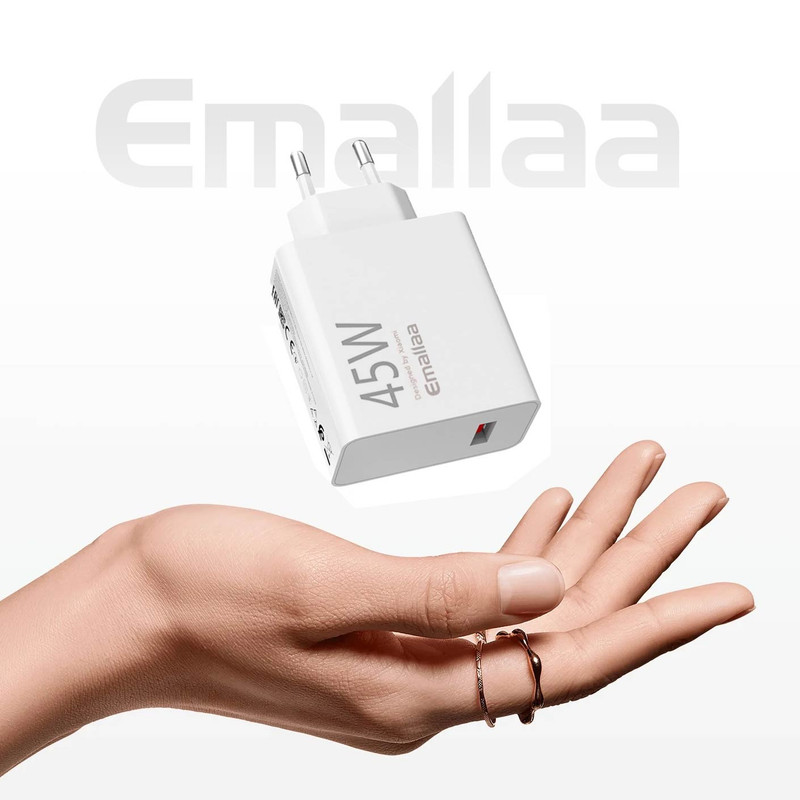 شارژر دیواری 45 وات ایمالا مدل Note 14 Pro به همراه کابل USB-C
